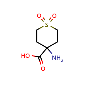 4-aminotetrahydro-2H-thiopyran-4-carboxylic acid 1,1-dioxide