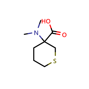 3-(dimethylamino)tetrahydro-2H-thiopyran-3-carboxylic acid