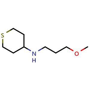 N-(3-methoxypropyl)tetrahydro-2H-thiopyran-4-amine