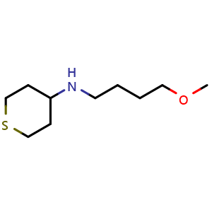 N-(4-methoxybutyl)tetrahydro-2H-thiopyran-4-amine