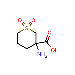 3-aminotetrahydro-2H-thiopyran-3-carboxylic acid 1,1-dioxide
