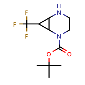 tert-butyl 7-(trifluoromethyl)-2,5-diazabicyclo[4.1.0]heptane-2-carboxylate