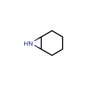 Chemical structure of 7-azabicyclo[4.1.0]heptane , CAS 286-18-0, AChemBlock Q58068