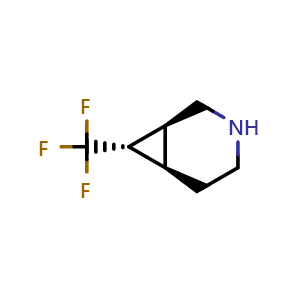 (1S,6R,7S)-7-(trifluoromethyl)-3-azabicyclo[4.1.0]heptane