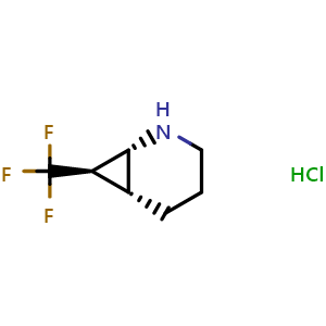 (1R,6R,7R)-7-(trifluoromethyl)-2-azabicyclo[4.1.0]heptane hydrochloride