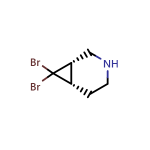 (1S,6S)-7,7-dibromo-3-azabicyclo[4.1.0]heptane