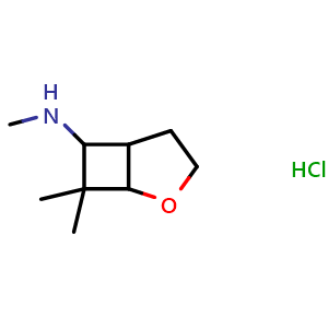 N,7,7-trimethyl-2-oxabicyclo[3.2.0]heptan-6-amine hydrochloride