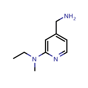 4-(aminomethyl)-N-ethyl-N-methylpyridin-2-amine