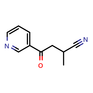 2-methyl-4-oxo-4-(pyridin-3-yl)butanenitrile