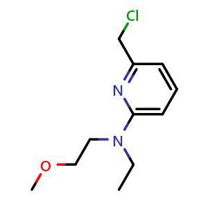 6-(chloromethyl)-N-ethyl-N-(2-methoxyethyl)pyridin-2-amine
