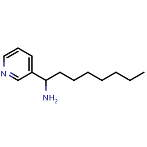1-(pyridin-3-yl)octan-1-amine