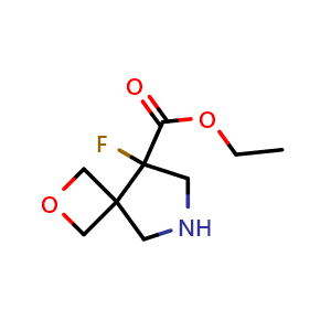 ethyl 8-fluoro-2-oxa-6-azaspiro[3.4]octane-8-carboxylate