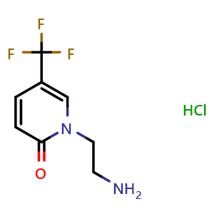 1-(2-aminoethyl)-5-(trifluoromethyl)pyridin-2(1H)-one hydrochloride