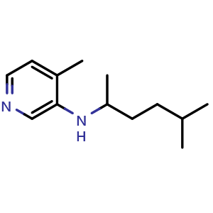 4-methyl-N-(5-methylhexan-2-yl)pyridin-3-amine
