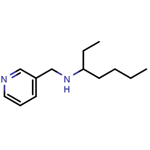 N-(pyridin-3-ylmethyl)heptan-3-amine