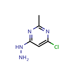 4-chloro-6-hydrazineyl-2-methylpyrimidine