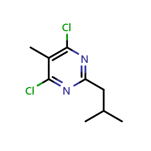 4,6-dichloro-2-isobutyl-5-methylpyrimidine