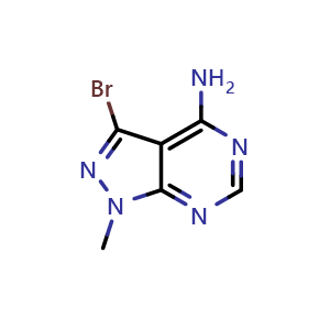 3-bromo-1-methyl-1H-pyrazolo[3,4-d]pyrimidin-4-amine