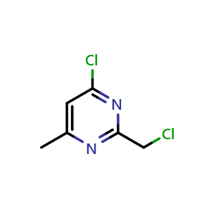 4-chloro-2-(chloromethyl)-6-methylpyrimidine