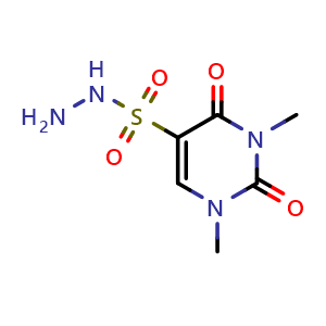 1,3-dimethyl-2,4-dioxo-1,2,3,4-tetrahydropyrimidine-5-sulfonohydrazide