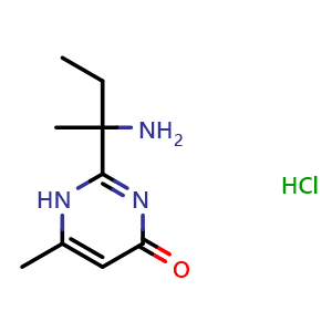 2-(2-aminobutan-2-yl)-6-methylpyrimidin-4(1H)-one hydrochloride
