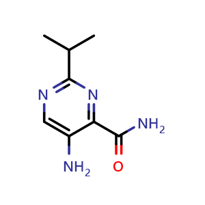 5-amino-2-isopropylpyrimidine-4-carboxamide