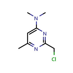 2-(chloromethyl)-N,N,6-trimethylpyrimidin-4-amine