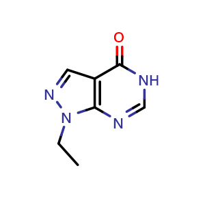 1-ethyl-1,5-dihydro-4H-pyrazolo[3,4-d]pyrimidin-4-one