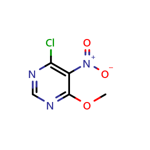 4-chloro-6-methoxy-5-nitropyrimidine
