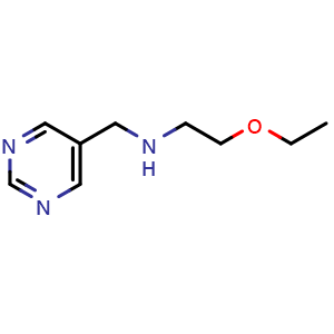2-ethoxy-N-(pyrimidin-5-ylmethyl)ethan-1-amine