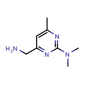 4-(aminomethyl)-N,N,6-trimethylpyrimidin-2-amine