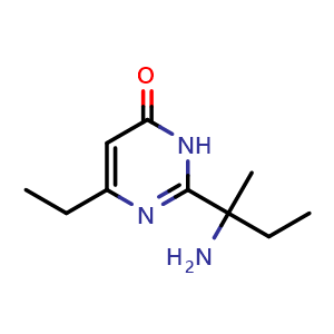 2-(2-aminobutan-2-yl)-6-ethylpyrimidin-4(3H)-one