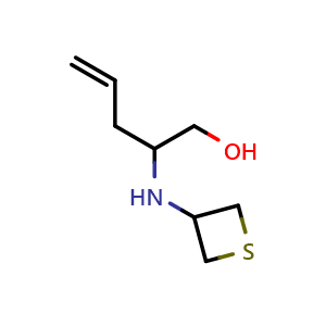 2-(thietan-3-ylamino)pent-4-en-1-ol