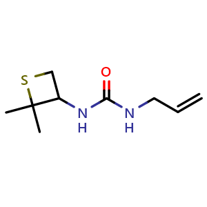 1-allyl-3-(2,2-dimethylthietan-3-yl)urea