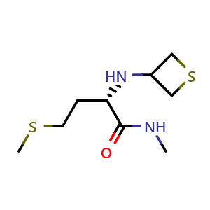 (S)-N-methyl-4-(methylthio)-2-(thietan-3-ylamino)butanamide