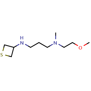 N1-(2-methoxyethyl)-N1-methyl-N3-(thietan-3-yl)propane-1,3-diamine