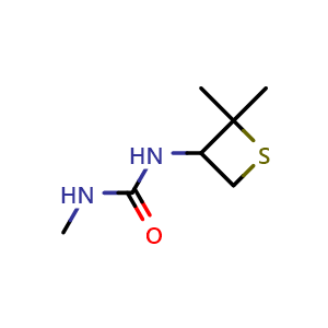 1-(2,2-dimethylthietan-3-yl)-3-methylurea
