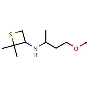 N-(4-methoxybutan-2-yl)-2,2-dimethylthietan-3-amine