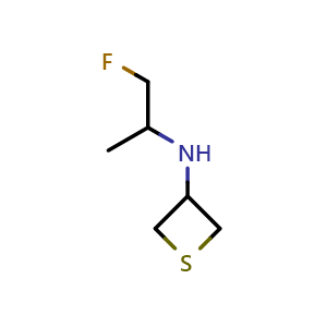 N-(1-fluoropropan-2-yl)thietan-3-amine