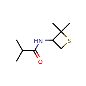 N-(2,2-dimethylthietan-3-yl)isobutyramide