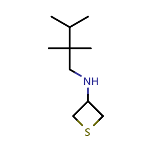 N-(2,2,3-trimethylbutyl)thietan-3-amine
