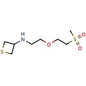 N-(2-(2-(methylsulfonyl)ethoxy)ethyl)thietan-3-amine