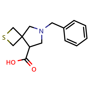 6-benzyl-2-thia-6-azaspiro[3.4]octane-8-carboxylic acid