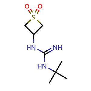 1-(tert-butyl)-3-(1,1-dioxidothietan-3-yl)guanidine