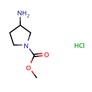 methyl 3-aminopyrrolidine-1-carboxylate hydrochloride