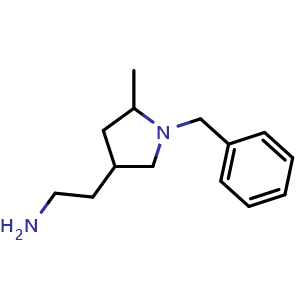 2-(1-benzyl-5-methylpyrrolidin-3-yl)ethan-1-amine