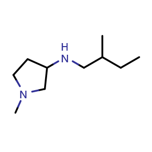 1-methyl-N-(2-methylbutyl)pyrrolidin-3-amine