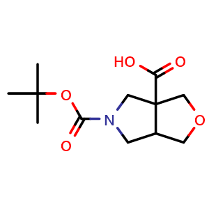5-(tert-butoxycarbonyl)tetrahydro-1H-furo[3,4-c]pyrrole-3a(3H)-carboxylic acid
