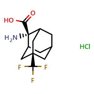 (2s,5r,7s)-2-amino-5-(trifluoromethyl)adamantane-2-carboxylic acid hydrochloride