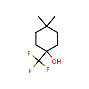 4,4-dimethyl-1-(trifluoromethyl)cyclohexan-1-ol